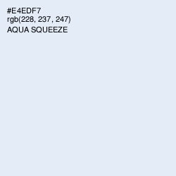 #E4EDF7 - Aqua Squeeze Color Image